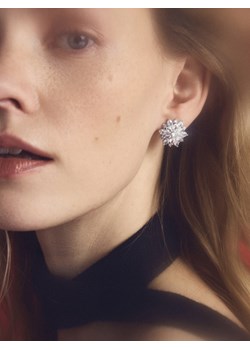 Reserved - Zestaw kolczyków z cyrkoniami - srebrny ze sklepu Reserved w kategorii Kolczyki - zdjęcie 187910933