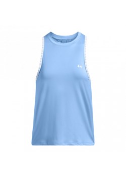 Damski top treningowy Under Armour Knockout Novelty Tank - niebieski ze sklepu Sportstylestory.com w kategorii Bluzki damskie - zdjęcie 187911110