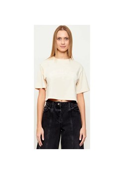 Patrizia Pepe T-shirt | Cropped Fit ze sklepu Gomez Fashion Store w kategorii Bluzki damskie - zdjęcie 187911253