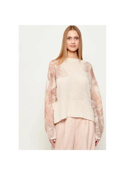Marc Cain Wełniany sweter | Relaxed fit ze sklepu Gomez Fashion Store w kategorii Swetry damskie - zdjęcie 187911283