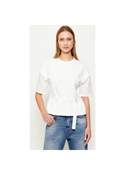 Patrizia Pepe Bluzka | Relaxed fit ze sklepu Gomez Fashion Store w kategorii Bluzki damskie - zdjęcie 187911321