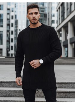 Sweter męski czarny Dstreet WX1962 ze sklepu DSTREET.PL w kategorii Swetry męskie - zdjęcie 187912783