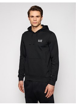EA7 Emporio Armani Bluza 8NPM04 PJ05Z 1200 Czarny Regular Fit ze sklepu MODIVO w kategorii Bluzy męskie - zdjęcie 187913002