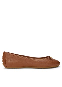 Lauren Ralph Lauren Baleriny 802942766002 Brązowy ze sklepu MODIVO w kategorii Balerinki - zdjęcie 187913011