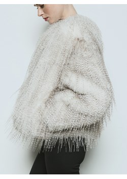 Reserved - Sztuczne futerko z piórami - wielobarwny ze sklepu Reserved w kategorii Futra damskie - zdjęcie 187913564