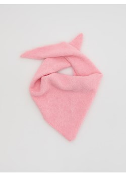 Reserved - Trójkątna chusta - pastelowy róż ze sklepu Reserved w kategorii Szaliki i chusty damskie - zdjęcie 187913640