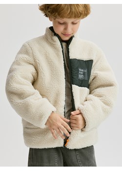 Reserved - Dwustronna kurtka - jasny zielony ze sklepu Reserved w kategorii Kurtki chłopięce - zdjęcie 187913693