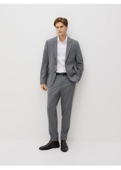 Reserved - Spodnie garniturowe z kantem - ciemnoszary ze sklepu Reserved w kategorii Spodnie i półśpiochy - zdjęcie 187913701