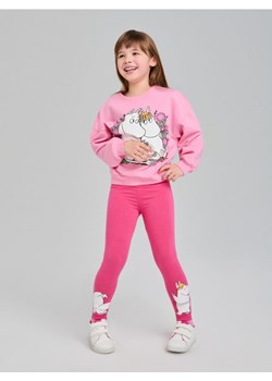 Sinsay - Legginsy The Moomins - różowy ze sklepu Sinsay w kategorii Spodnie dziewczęce - zdjęcie 187914061
