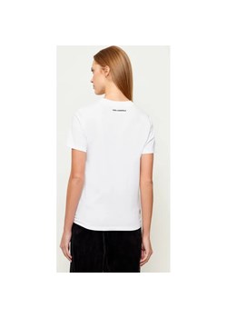 Karl Lagerfeld T-shirt ikon valentine | Regular Fit ze sklepu Gomez Fashion Store w kategorii Bluzki damskie - zdjęcie 187914692