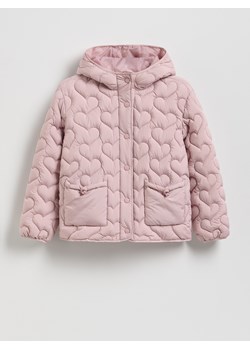 Reserved - Lekka pikowana kurtka - różowy ze sklepu Reserved w kategorii Kurtki dziewczęce - zdjęcie 187914984