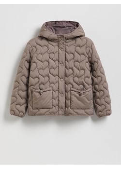 Reserved - Lekka pikowana kurtka - brązowy ze sklepu Reserved w kategorii Kurtki dziewczęce - zdjęcie 187914991