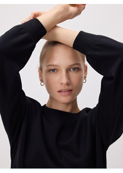 Reserved - Bluza z modalem - czarny ze sklepu Reserved w kategorii Bluzy damskie - zdjęcie 187915113