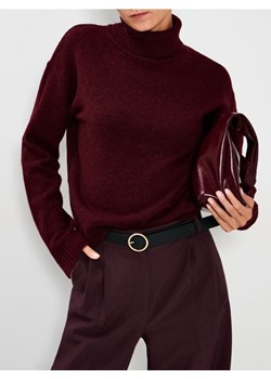 Sinsay - Sweter ze stójką - bordowy ze sklepu Sinsay w kategorii Swetry damskie - zdjęcie 187915753