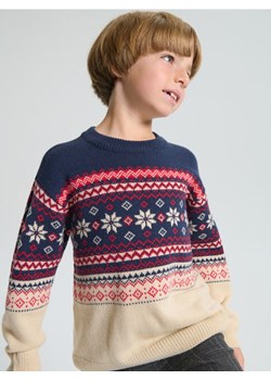 Sinsay - Świąteczny sweter w skandynawski wzór - wielobarwny ze sklepu Sinsay w kategorii Swetry chłopięce - zdjęcie 187915782