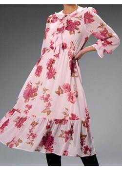 Sinsay - Sukienka szmizjerka ze wzorem - wielobarwny ze sklepu Sinsay w kategorii Sukienki - zdjęcie 187915800