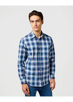 MESKA KOSZULA WRANGLER 1 PKT SHIRT NAVY 112362767 ze sklepu YouNeedit.pl w kategorii Koszule męskie - zdjęcie 187916990