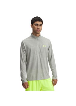 Męski longsleeve treningowy Under Armour UA Tech Vent GTessa 1/2 Zip - zielony ze sklepu Sportstylestory.com w kategorii T-shirty męskie - zdjęcie 187917573
