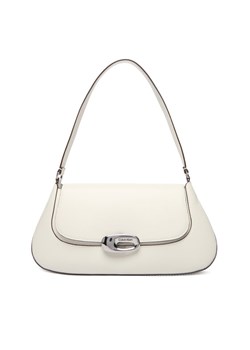 Torebka Calvin Klein Hardware Flap Shoulder Bag LV04F3146G Biały ze sklepu eobuwie.pl w kategorii Torebki damskie - zdjęcie 187917642
