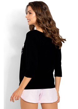 Bawełniana piżama damska dwuczęściowa Amanda, Kolor czarno-różowy, Rozmiar S, Momenti per me ze sklepu Primodo w kategorii Piżamy damskie - zdjęcie 187917911