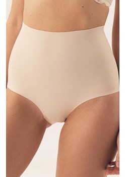 Esotiq majtki wyszczuplające z wysokim stanem Plain 40378-08X, Kolor beżowy, Rozmiar L, Esotiq ze sklepu Intymna w kategorii Majtki damskie - zdjęcie 187918112