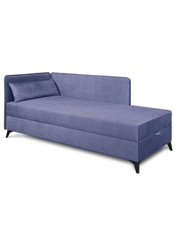 Niebieski tapczan z pojemnikiem B9-T67 ze sklepu Edinos.pl w kategorii Łóżka i materace - zdjęcie 187918480