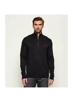 Tommy Hilfiger Sweter ZIP MOCK | Regular Fit | z dodatkiem kaszmiru ze sklepu Gomez Fashion Store w kategorii Swetry męskie - zdjęcie 187918670