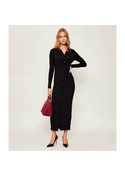 Calvin Klein Sukienka TENCEL RIB | z dodatkiem wełny ze sklepu Gomez Fashion Store w kategorii Sukienki - zdjęcie 187918674