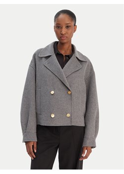 Tommy Hilfiger Kurtka przejściowa WW0WW47759 Szary Relaxed Fit ze sklepu MODIVO w kategorii Kurtki damskie - zdjęcie 187919342