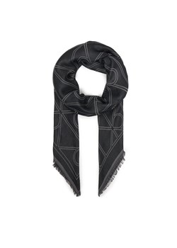 Calvin Klein Chusta Emblem Aop Contrast Lw Square Sc LV04F8077G Czarny ze sklepu MODIVO w kategorii Szaliki i chusty damskie - zdjęcie 187919880