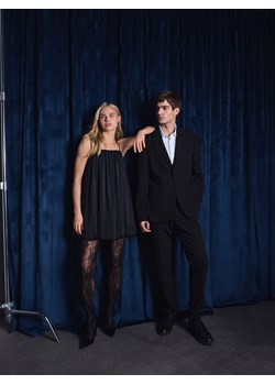 Reserved - Sukienka bombka - czarny ze sklepu Reserved w kategorii Sukienki - zdjęcie 187920103