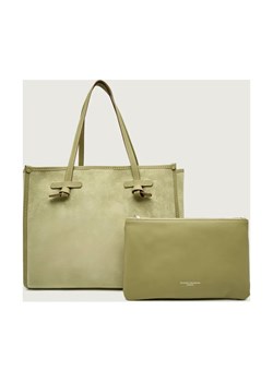 GIANNI CHIARINI Shopperka + saszetka MARCELLA | zamsz ze sklepu Gomez Fashion Store w kategorii Torby Shopper bag - zdjęcie 187920161