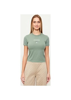 Guess Jeans T-shirt BABY BAKER | Slim Fit ze sklepu Gomez Fashion Store w kategorii Bluzki damskie - zdjęcie 187920281