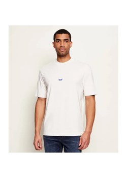 Hugo Blue T-shirt Nieros | Regular Fit ze sklepu Gomez Fashion Store w kategorii T-shirty męskie - zdjęcie 187920301