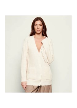 AKEP Kardigan | Relaxed fit | z dodatkiem wełny i kaszmiru ze sklepu Gomez Fashion Store w kategorii Swetry damskie - zdjęcie 187920302