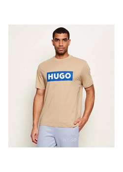 Hugo Blue T-shirt Nico | Regular Fit ze sklepu Gomez Fashion Store w kategorii T-shirty męskie - zdjęcie 187920303