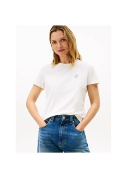 Tommy Hilfiger T-shirt | Regular Fit ze sklepu Gomez Fashion Store w kategorii Bluzki damskie - zdjęcie 187920333