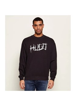 Hugo Blue Bluza Namenex | Regular Fit ze sklepu Gomez Fashion Store w kategorii Bluzy męskie - zdjęcie 187920334