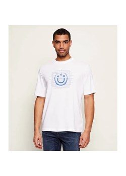 Hugo Blue T-shirt Namerix | Regular Fit ze sklepu Gomez Fashion Store w kategorii T-shirty męskie - zdjęcie 187920481