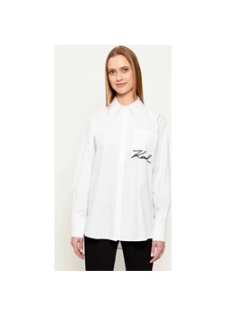 Karl Lagerfeld Koszula signature | Relaxed fit ze sklepu Gomez Fashion Store w kategorii Koszule damskie - zdjęcie 187920492
