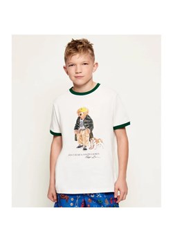 POLO RALPH LAUREN T-shirt | Regular Fit ze sklepu Gomez Fashion Store w kategorii T-shirty chłopięce - zdjęcie 187922472