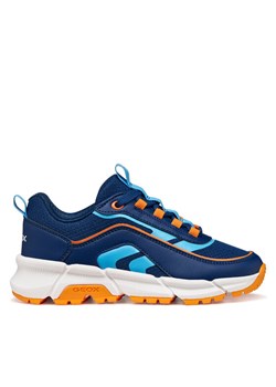 Sneakersy Geox J Flexyper Plus Boy J56MVB 01454 C0693 S Granatowy ze sklepu eobuwie.pl w kategorii Buty sportowe dziecięce - zdjęcie 187922533
