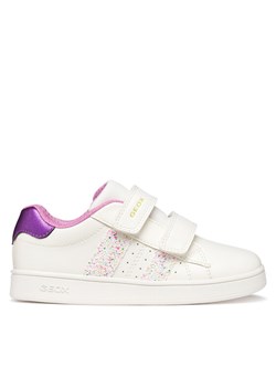 Sneakersy Geox J Eclyper Girl J45LRA 054EW C0653 D Biały ze sklepu eobuwie.pl w kategorii Buty sportowe dziecięce - zdjęcie 187922544
