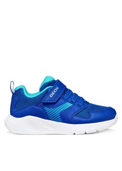 Sneakersy Geox J Sprintye Boy J55GBA 0BC14 C4255 D Niebieski ze sklepu eobuwie.pl w kategorii Buty sportowe dziecięce - zdjęcie 187922552