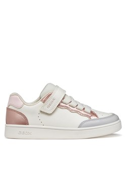 Geox Sneakersy J Eclyper Girl J65LRB 054AJ C0406 S Biały ze sklepu MODIVO w kategorii Buty sportowe dziecięce - zdjęcie 187922912