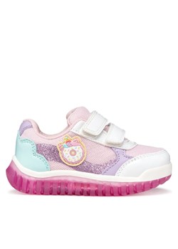 Geox Sneakersy B Lightyloo Girl B6561A 002AS C0406 Różowy ze sklepu MODIVO w kategorii Buty sportowe dziecięce - zdjęcie 187922921