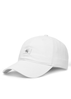 Calvin Klein Czapka z daszkiem Monologo Woven Patch Bb Cap LV04D5077G Biały ze sklepu MODIVO w kategorii Czapki z daszkiem męskie - zdjęcie 187922924