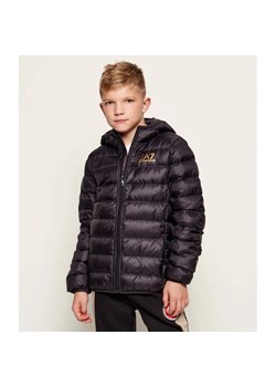 EA7 Puchowa kurtka | Regular Fit ze sklepu Gomez Fashion Store w kategorii Kurtki chłopięce - zdjęcie 187923733