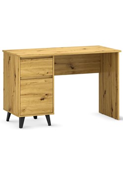 Skandynawskie biurko z szafką dąb artisan A7-P93 ze sklepu Edinos.pl w kategorii Biurka i sekretarzyki - zdjęcie 187924111