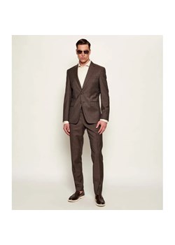BOSS BLACK Wełniany garnitur H-Huge-2Pcs-253 | Slim Fit ze sklepu Gomez Fashion Store w kategorii Garnitury męskie - zdjęcie 187924162